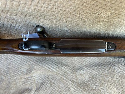 Pre-64 Winchester Model 70 243 in Featherweight, 22” barrel with Bausch and Lomb scope with Kuharsky mount. - Image 14 of 15