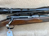 Pre-64 Winchester Model 70 243 in Featherweight, 22” barrel with Bausch and Lomb scope with Kuharsky mount. - Image 3 of 15