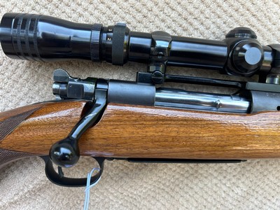 Pre-64 Winchester Model 70 270 WCF in Standard weight, 24” barrel with Redfield Low-Pro - Image 3 of 13