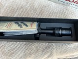 Burris Veracity 4-20X50mm First Focal Plane with 30MM main tube with Ballistic Plex E1 Reticle with original box and paperwork. - Image 4 of 10