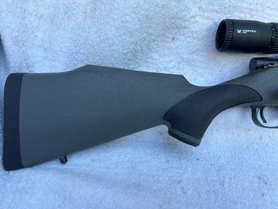 Weatherby Vanguard in 270 Win 24” barrel with New Vortex Diamondback 3-9 x 40MM scope - Image 5 of 14