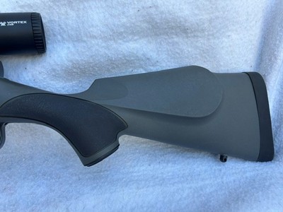 Weatherby Vanguard in 270 Win 24” barrel with New Vortex Diamondback 3-9 x 40MM scope - Image 12 of 14