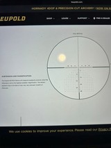 Leupold VX-5HD – 3-15 X 44mm CDS-ZL2 Side focus Imapct-29 recticle, MOA 30mm main tube. - Image 3 of 15