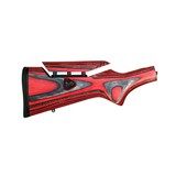 Form Rifle Stocks Marlin Lever Action Adjustable Buttstock - Pistol Grip Style - Red/Black Laminate - 1 of 7