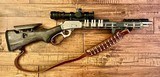 Form Rifle Stocks Marlin Lever Action Adjustable Buttstock - Pistol Grip Style - Blue/Black Laminate - 5 of 7