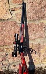 Form Rifle Stocks Marlin Lever Action Adjustable Buttstock - Straight Grip Style - Red/Black Laminate - 4 of 5