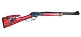 Form Rifle Stocks Marlin Lever Action Adjustable Buttstock - Straight Grip Style - Red/Black Laminate - 3 of 5