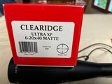 Clearidge Ultra XP 6-20x40 Matte - 2 of 7