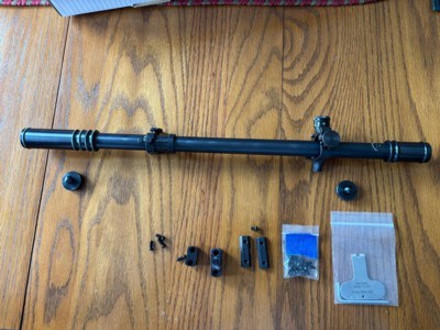 WM Malcolm 6x Short Rifle Telescope Adjustable Parallax