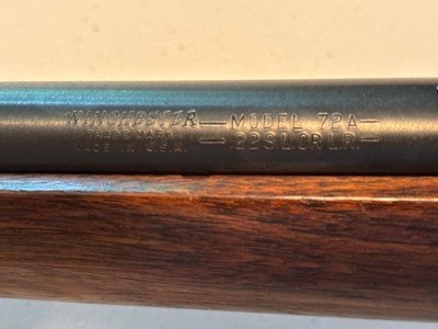 Winchester 72-A 22 S L or L R - Image 12 of 12