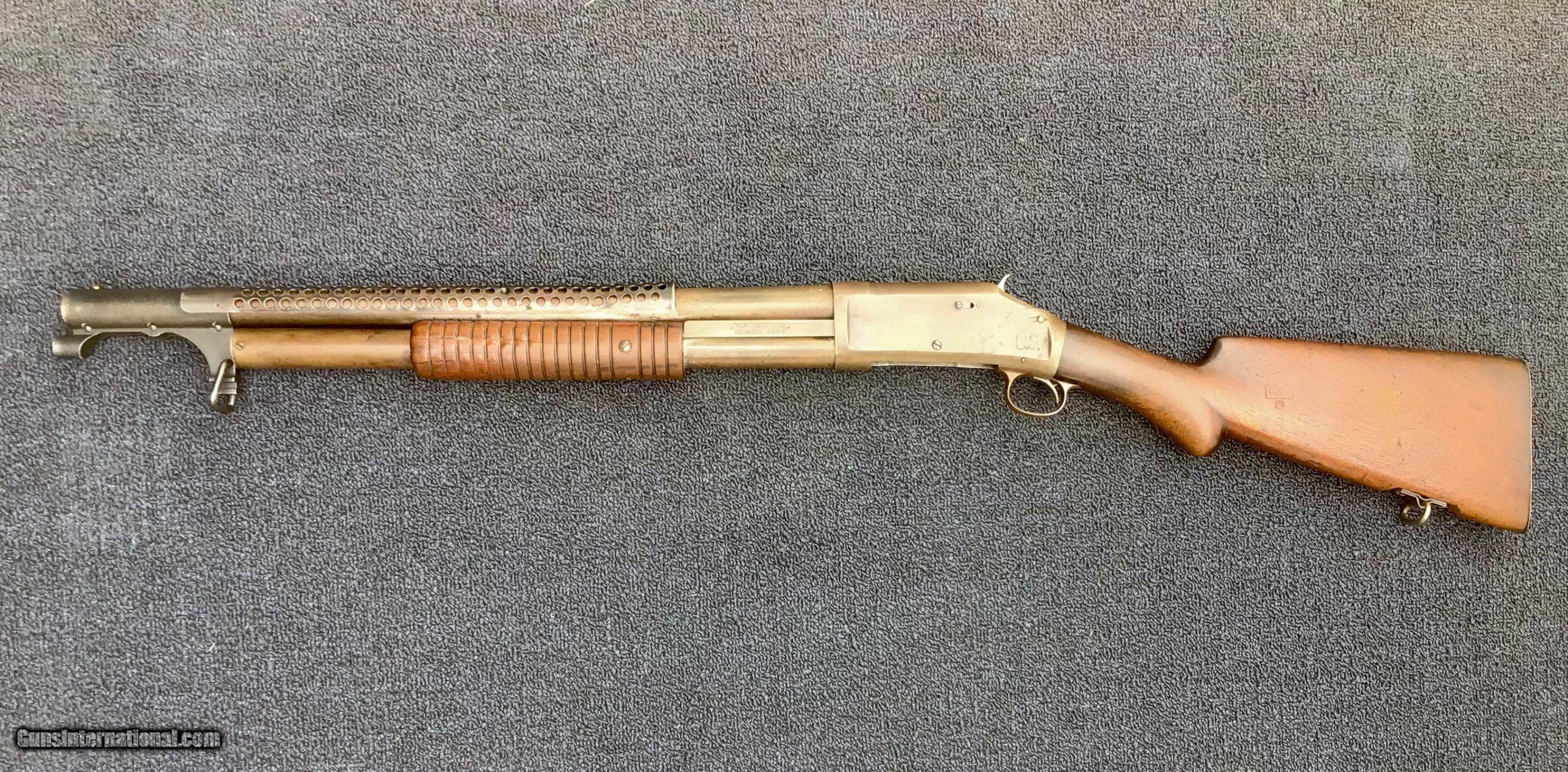 US Military WW2 Trench Shotgun Winchester Model 97 12 gauge