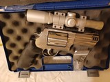 500 S&W snub nose magnum, with 2x Burris scope - 3 of 4