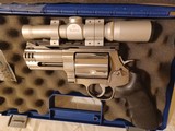 500 S&W snub nose magnum, with 2x Burris scope - 2 of 4