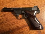 High Standard: Olympic Model .22 SHORT; W/short 4