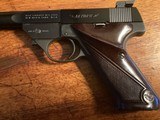 High Standard: Olympic Model .22 SHORT; W/short 4