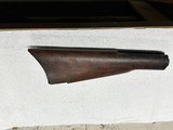 Original stock for Winchester 1873 rifle - 1 of 12