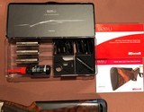 Benelli 828u Nickel Engraved 12 gauge - 11 of 12