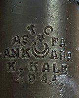 Turkish Mauser, Ankara 8mm with bayonet and 2 stripper clips - 2 of 15