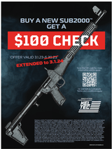 NIB Kel Tec Sub 2000 in .40 S&W
eligible for $100.00 factory rebate - 2 of 5