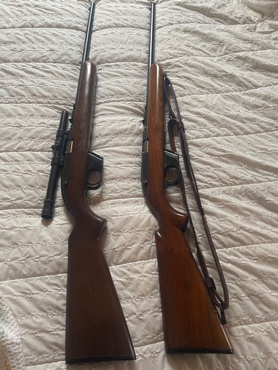A Pair of Winchester model 77s
