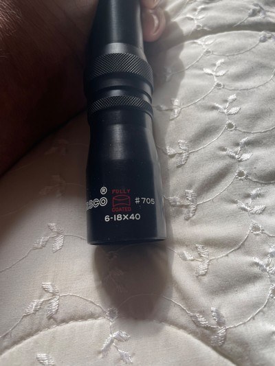 Tasco 705 6x-18x40 Variable Target Rifle Scope - Image 4 of 9