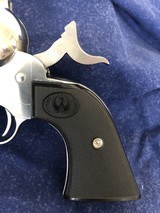 Ruger New Vaquero - .45 Colt - High Gloss Stainless - 4 1/2" barrel - Box, Manual, shell test - Excellent Condition - 7 of 15