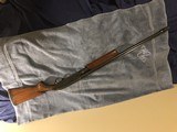Ted Williams (Sears) - Made by High Standard - Pump Action Shotgun - Model 21 - 20 Gauge - 27" - Good Condition - Leather Case - 2 of 15