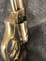 Ruger - SP 101 - .22 LR Caliber - 4" barrel - Stainless - Excellent Cond. - Green Fiber Optic Sight - Short Barrel - 7 of 15