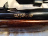 REMINGTON WOODSMASTER 742 SEMI-AUTO .30-06 CARBINE - 13 of 15