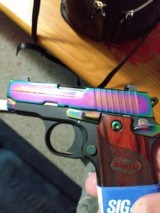 Sig sauer p238 rainbow titanium 380acp