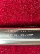 Browning Belgium Safari Mauser ~Barrel Only ~ Pencil Barrel~ .243 Winchester - 2 of 8