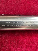 Mauser ~ Browning Safari Early Model Pencil Barrel .243 Winchester - 4 of 8