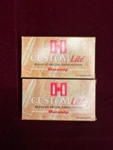 7MM/08 Nosler 140 Grain Partition Federal Premium /Hornady Custom Lite Low Recoil - 4 of 5