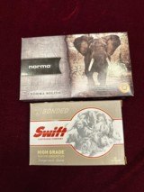 9.3X62MM SWIFT A FRAME
/ NORMA SOLIDS