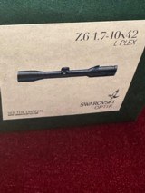 Swarovski Optik Z6 1.7-10X42MM L Plex Reticle As New~ Box,Papers , Scope Covers - 13 of 13