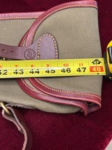 English/London Leather Canvas Adjustable Shotgun Slip - 3 of 9