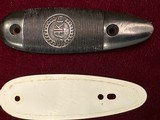 Early Factory Original SAKO Butt Plate With White Spacer & Screws