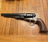 Colt model 1860 Army .44 revolver - 1 of 14