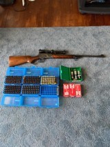 50s era model 71 in .348 with accessories and ammo - 1 of 1