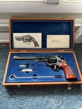 Smith and Wesson model 27-2 in presentation case case with accessories - 1 of 2