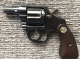 COLT BANKERS SPECIAL REVOLVER - 22 LONG RIFLE CALIBER - 2 of 15