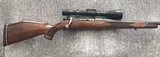 WEST GERMAN-MADE WEATHERBY 300 MAGNUM RIFLE
WITH WEATHERBY GERMAN-MADE 2 - 10 POWER
VARIABLE SCOPE - 4 of 8