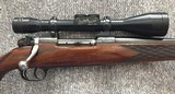 WEST GERMAN-MADE WEATHERBY 300 MAGNUM RIFLE
WITH WEATHERBY GERMAN-MADE 2 - 10 POWER
VARIABLE SCOPE - 1 of 8