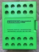 REDDING RELOADING DIE SET - 256 NEWTON CARTRIDGE - 3 of 3