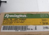 Remington Model 700 light varmit - 1 of 14