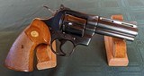 Colt Python mid 70's mfg 4" barrel Mint in correct Box with papers - 2 of 12