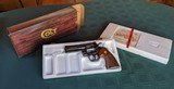 Colt Python mid 70's mfg 4" barrel Mint in correct Box with papers - 1 of 12