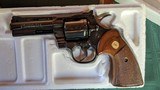 Colt Python mid 70's mfg 4" barrel Mint in correct Box with papers - 3 of 12