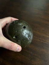 Rare Bormann Fused Confederate Civil War Cannonball 8.2Lbs - 2 of 3