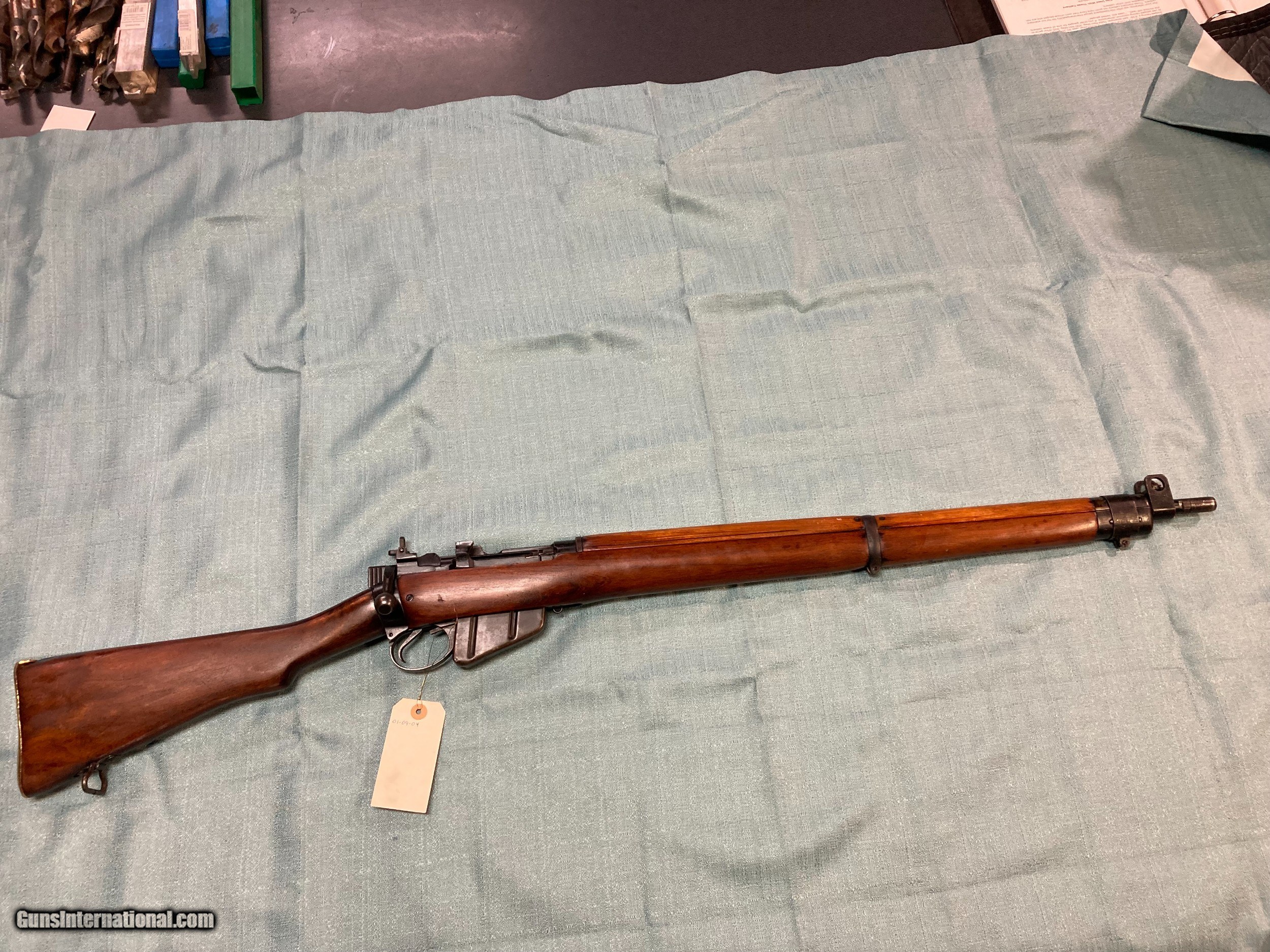 British LEE-ENFIELD No4 Mk 1 Sporterized 303 sold at auction on